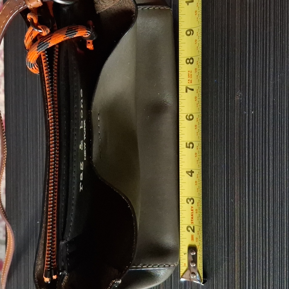 Rag & Bone Green Crossbody with Orange Detail - Picture 6 of 10